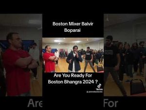 Boston Bhangra 2025 Mixer Balvir Boparai entry #bostonbhangra #2024  @RanglaPunjab