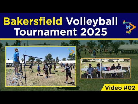 Bakersfield Volleyball Tournament 2025 | Punjabi Sports Highlights | Video #2 | Mannat TV