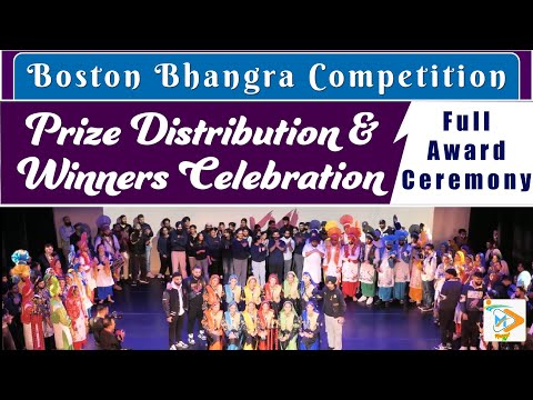 Boston Bhangra Competition | Prize Distribution & Winners Celebration | Full Award Ceremony