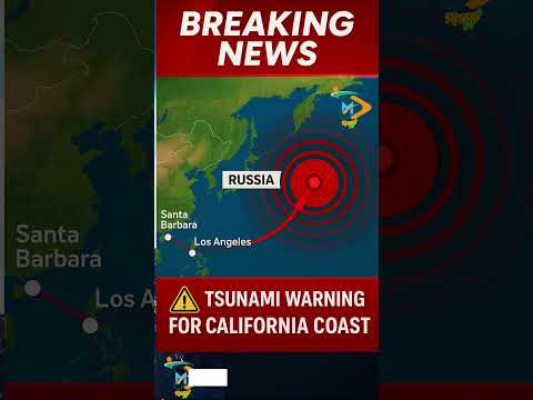 California Coast Faces Tsunami Alert From Russia!