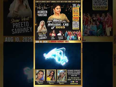 Mela Teeyan Da Aug10, 2025 5 River Banquet @sandhusittu @PrimeAsiaTV @ItsJasmeenAkhtar