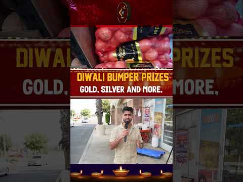 Guru Nanak Sweets Bakersfield | Diwali Bumper Prizes 2025 | Win Gold Silver & More | Khadim Jewelers