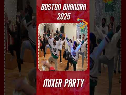 Boston Bhangra 2025 | Mixer Party Performance 1 | Strand Theatre Boston #shorts #bhangra #dance