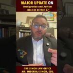 📢Major update on Immigration and Asylum Cases as on Nov 27 😮 #whitehouse #shorts #viralvideo