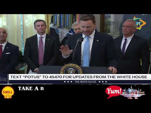 President Trump Makes Announcement On trumprx.gov Live