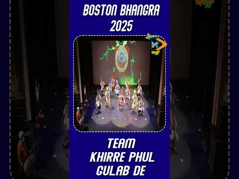 Team Khirre Phul Gulab De Performance in BBC 2025 #shorts #bhangra #dance
