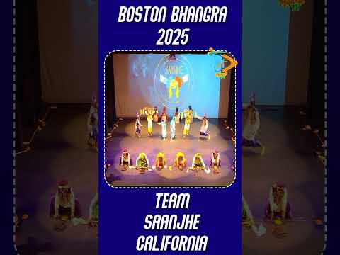 Team Saanjhe (California) Performance in BBC 2025 #shorts #bhangra #dance