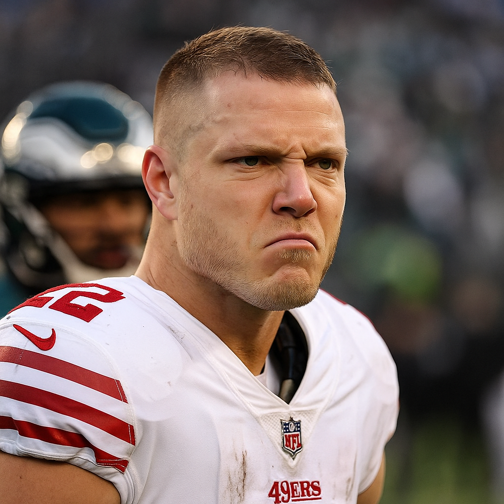 ‘Our team fights’ 😤 Christian McCaffrey after 49ers beat defending champions Eagles | NFL on FOX