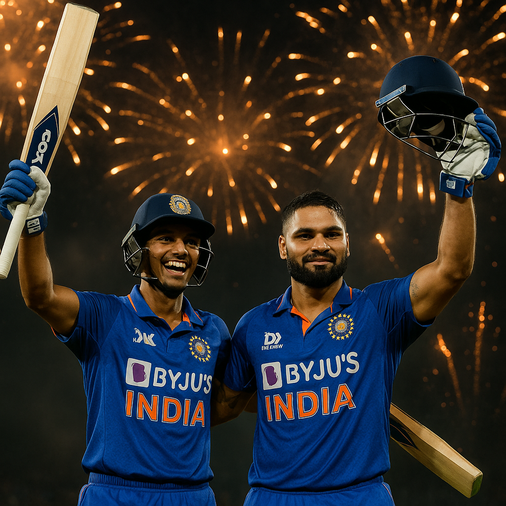 Abhishek and Rinku fireworks help India start series in style