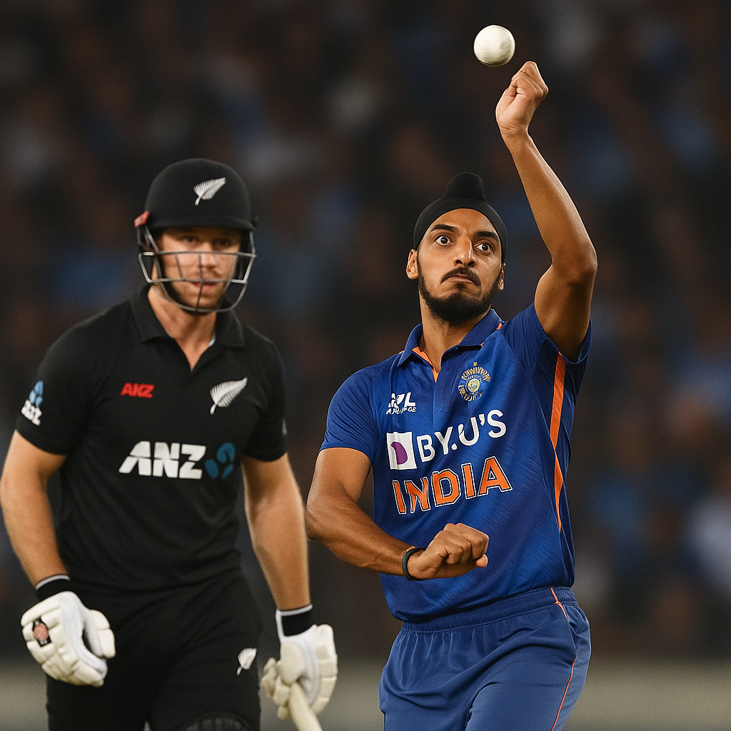 Arshdeep comes in as India ask New Zealand to bat in ODI series decider