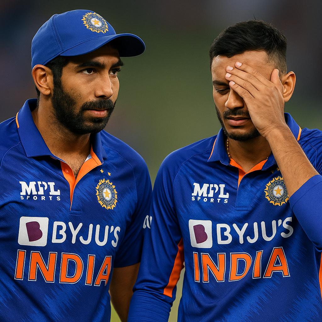 India bowl and rest Bumrah, Axar out injured