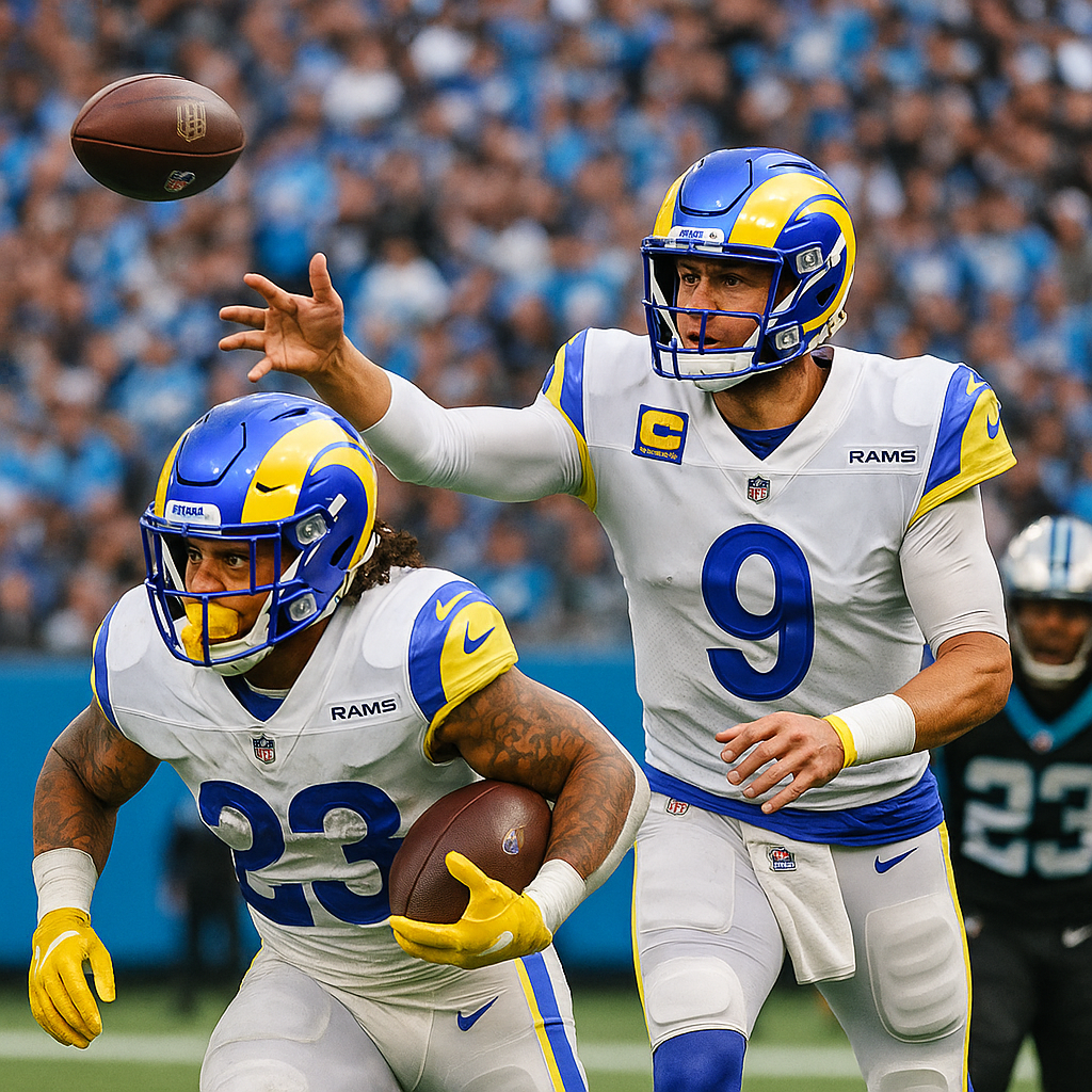 Matthew Stafford finds Kyren Williams for 13-yard TD, giving Rams lead over Panthers | NFL Highlights