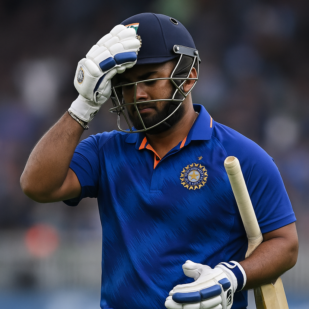 Pant ruled out of India’s ODI series against New Zealand