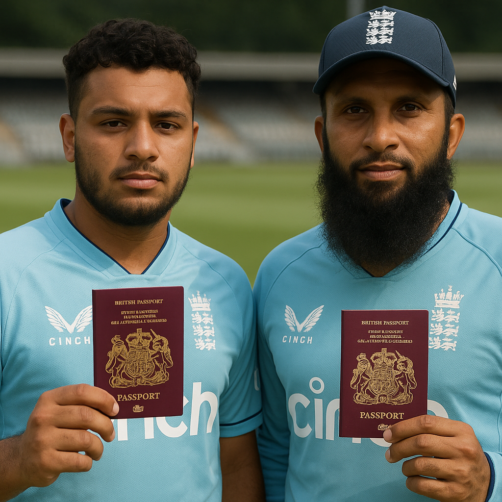 Rehan Ahmed and Adil Rashid issued visas to travel to India for T20 World Cup