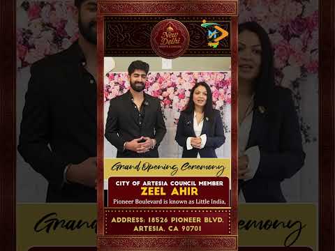 Council Member Zeel Ahir Speaks | Grand Opening Review