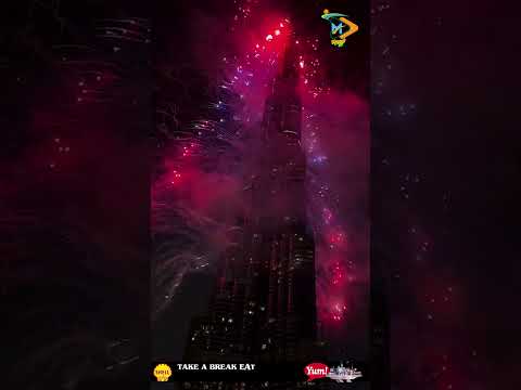 Dubai New Year 2026 Spectacular | Burj Khalifa Fireworks & Light Show