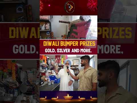 Guru Nanak Sweets Bakersfield Diwali Bumper Prizes 2025 Win Gold Silver & More Khadim Jewelers