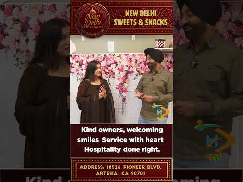 Hospitality Done Right ❤️ #NewDelhiSweetsAndSnacks