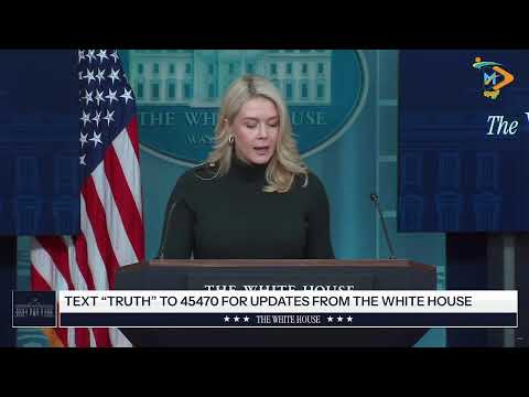 Press Secretary Karoline Leavitt Briefs Members of the Media, Jan. 26, 2026