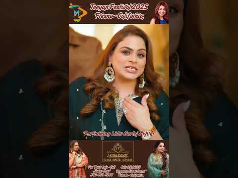 Teeyan Festival 2025 | Performing Live Gurlej Akthar