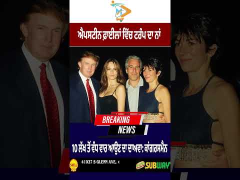 Congressman claims Trump’s name appeared over 1 million times in Epstein files