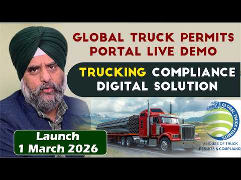 Global Truck Permits New Driver Mangement Portal Live Demo | Launches March1, 2026